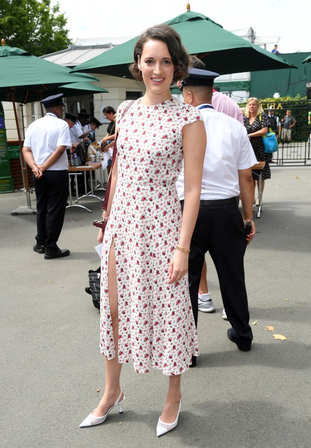 LONDON, ENGLAND - JULY 05: Actress Phoebe Waller-Bridge attends day five of the Wimbledon Tennis Championships at All England Lawn Tennis and Croquet Club on July 05, 2019 in London, England. (Photo by Karwai Tang/Getty Images) (Foto: Getty Images)