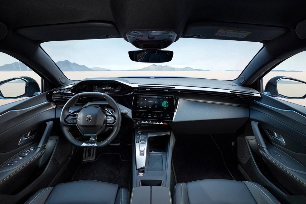 Novo Peugeot 408 tem sistema i-Cockpit — Foto: Divulgação