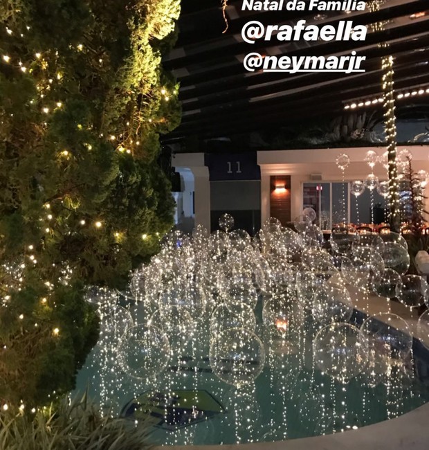 Natal casa Neymar (Foto: Reprodução/Instagram)