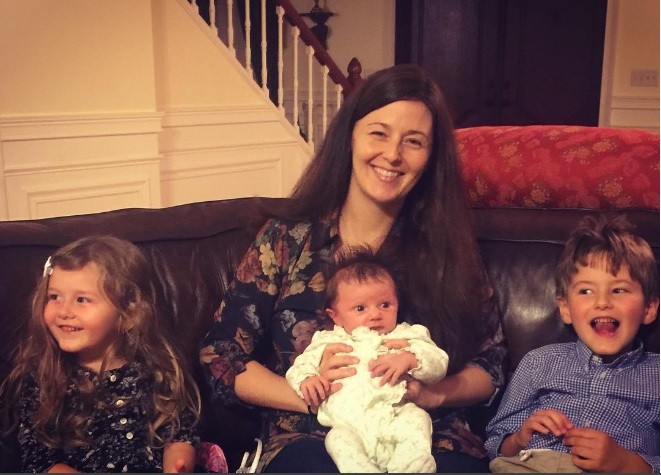 Família reunida: Alice, Kristen, Belle e Jack (Foto: Reprodução Instagram)