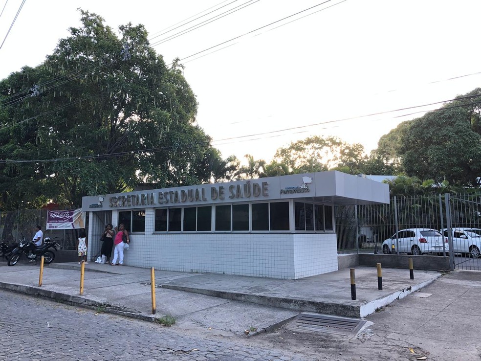 Secretaria Estadual de Saúde de Pernambuco fica no Bongi, na Zona Oeste do Recife — Foto: Pedro Alves/G1