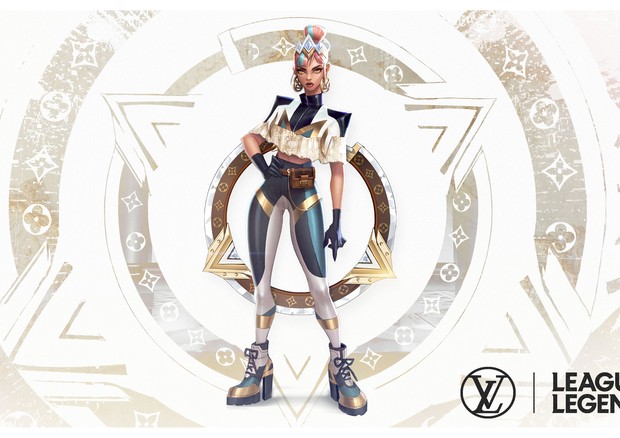 League of Legends: Louis Vuitton desenvolve skins especiais para duas integrantes da True Damage: Qiyana e Senna (Foto: Divulgação)