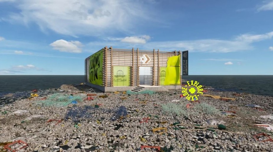 All Star coloca loja virtual na Ilha do Lixo, no Oceano Pacífico