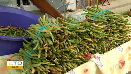 Na feira municipal de Araguaína, bancas apostam em diferentes variedades de feijões