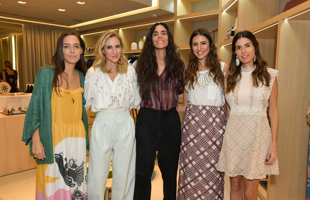 Helena Sicupira, Luiza Ortiz, Mariana Prates, Amanda Cassou e Raquel Correa (Foto: Cleiby Trevisan)