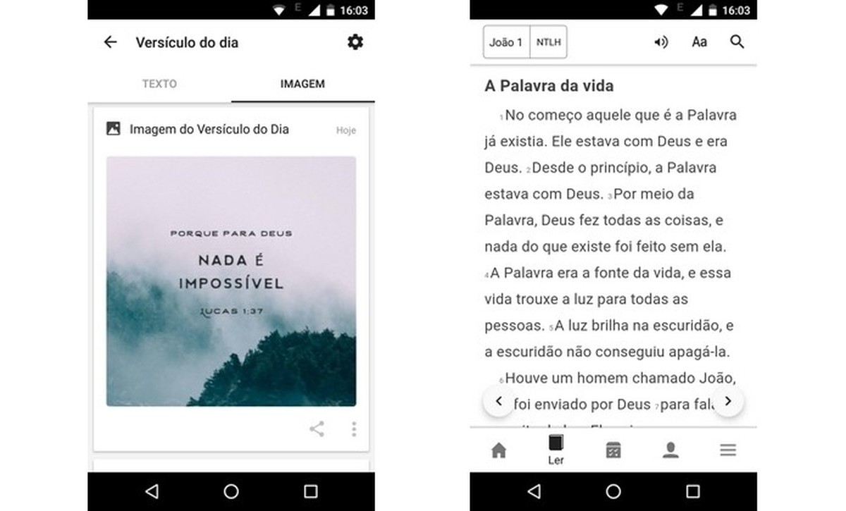 Restricciones multitud Tranquilidad Apps para ler a Bíblia no celular: confira opções para Android e iPhone |  Listas | TechTudo