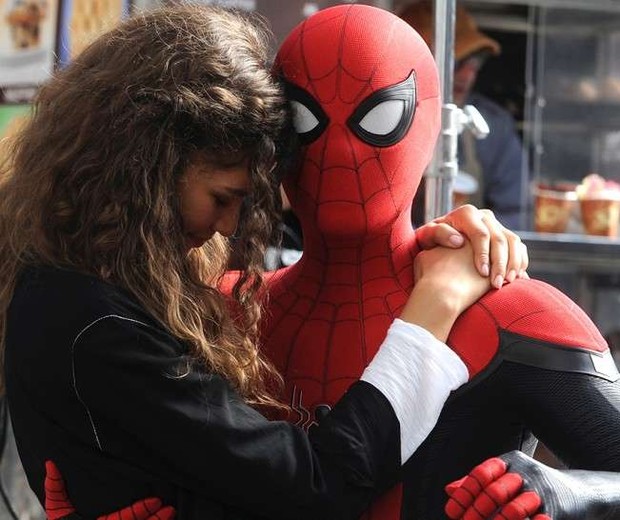 Zendaya e Tom Holland em Homem-Aranha: Longe de Casa (Foto: Divulgação)