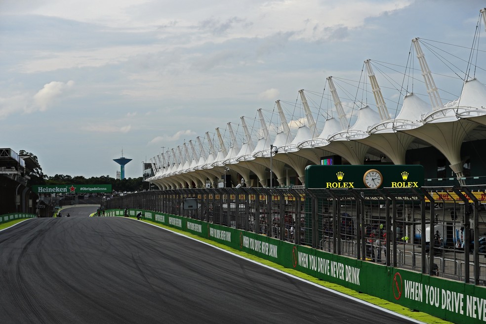 Autódromo de Interlagos combina área de exposição com a pista mais famosa do país — Foto: Getty images