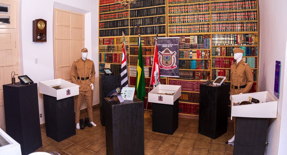 Acervo de fotos online relembra Revolu&ccedil;&atilde;o Constitucionalista de 9 de julho &mdash; Foto: Prefeitura de Itarar&eacute;/Divulga&ccedil;&atilde;o