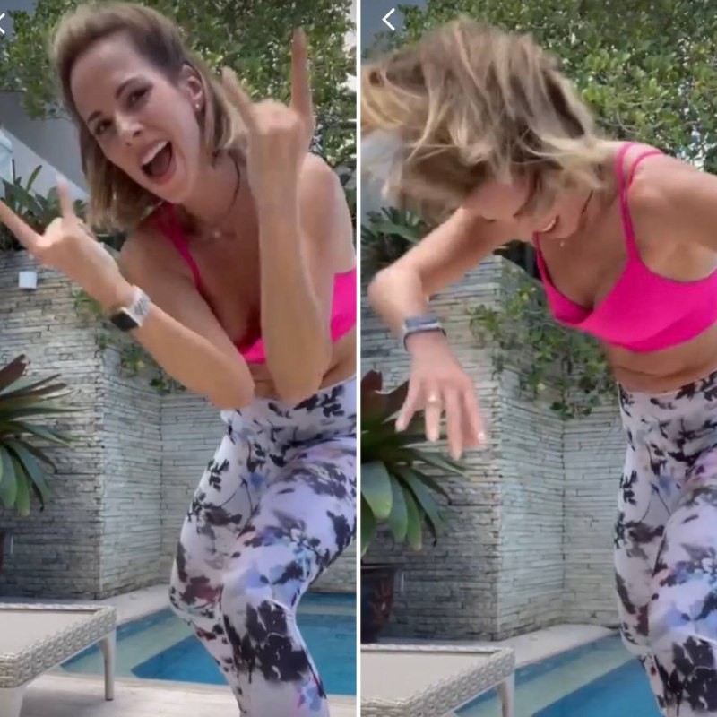 Ana Furtado dança ao som de 'Give It Away' (Foto: Reprodução / Instagram)