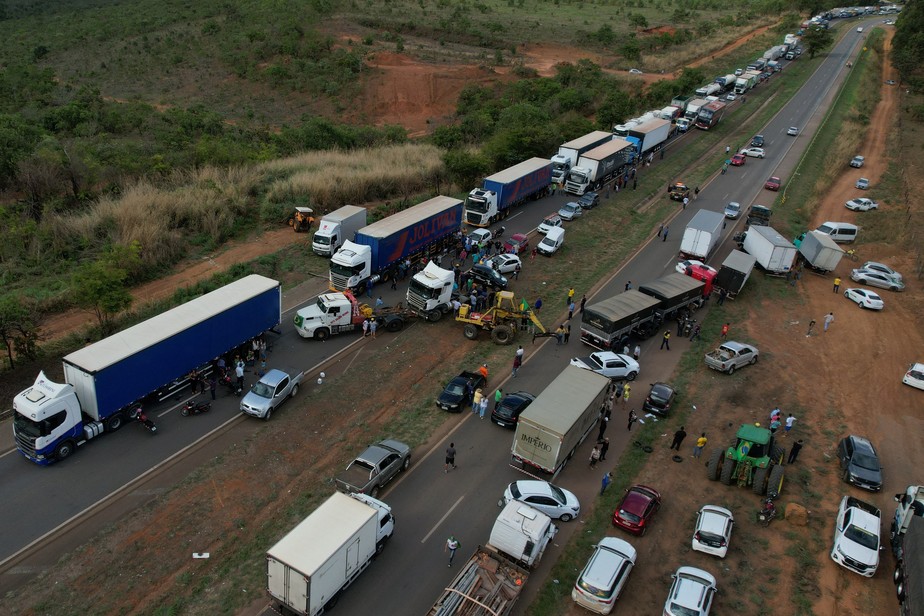Protestos nas estradas de Mato Grosso durante esta semana