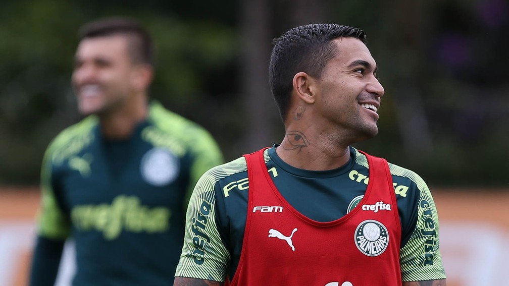 Dudu tem contrato com o Palmeiras até 2023 — Foto: Cesar Greco / Ag. Palmeiras