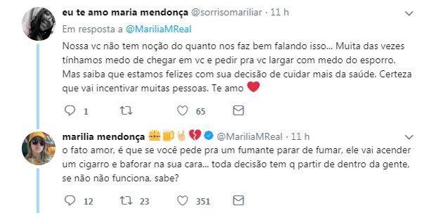 Marília Mendonça responde aos questionamentos dos fãs (Foto: Reprodução / Instagram)