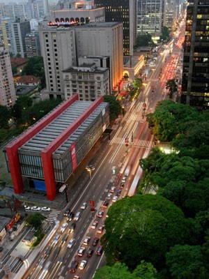 Masp, Museu de Arte de São Paulo (Foto: Lalo de Almeida/The New York Times)