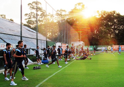 treino Palmeiras (Foto: Marcelo Hazan)