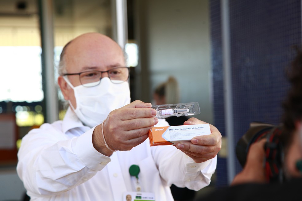 Infectologista Gustavo Romero, coordenador do ensaio clínico da vacina contra o coronavírus no DF — Foto: HUB/Divulgação