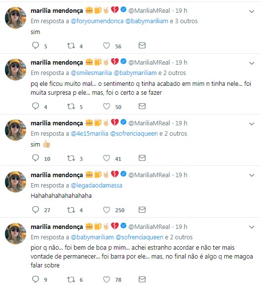 Marília Mendonça (Foto: Twitter/Reprodução)