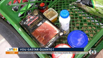 Saiba quanto custa os ingredientes para fazer um rocambole de Burrata
