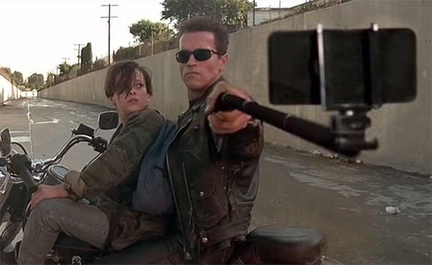 Em Terminator (Foto: Reprodução/Twitter)