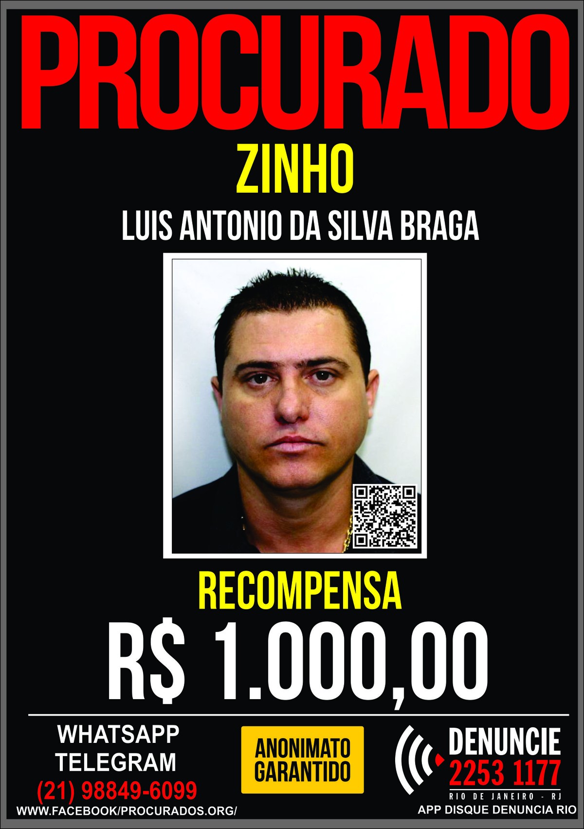 Miliciano Zinho Inocentado Em Processo E Justi a Libera Dinheiro De 