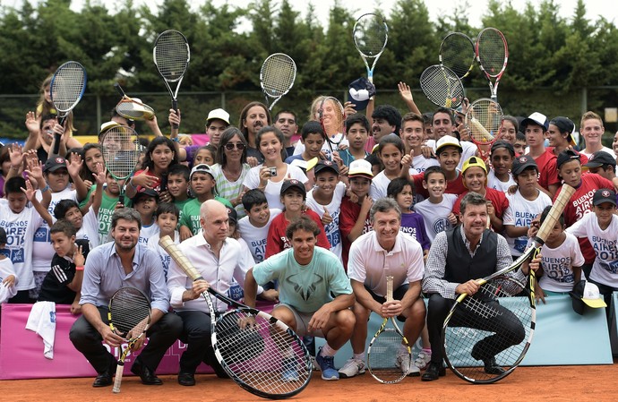 tenis rafael nadal clinica buenos aires (Foto: AFP)