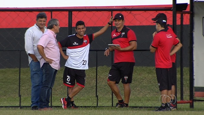 Curtinha: integrado ao elenco, Rafinha já faz pré-temporada com Atlético-GO