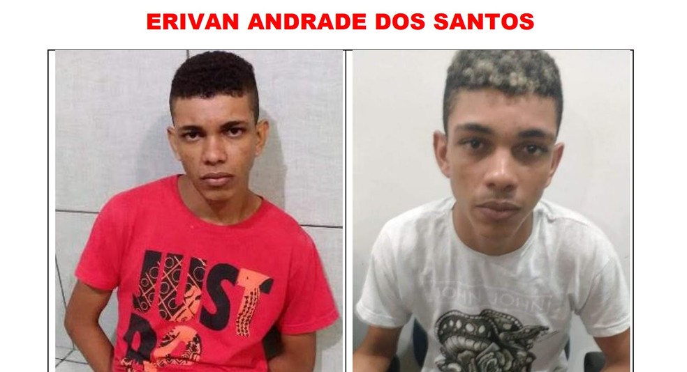 Erivan dos Santos é procurado após fugir de presídio  em RO — Foto: Reprodução