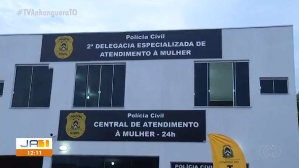 Central de atendimento à mulher fica na região sul de Palmas — Foto: Reprodução/TV Anhanguera