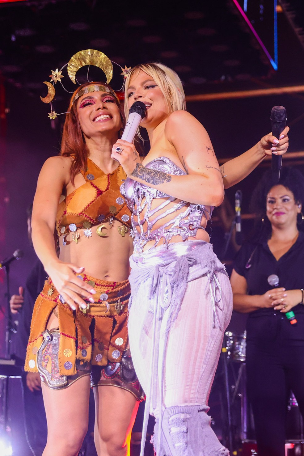 Anitta e Lu&iacute;sa Sonza &mdash; Foto: Manuela Scarpa/BrazilNews