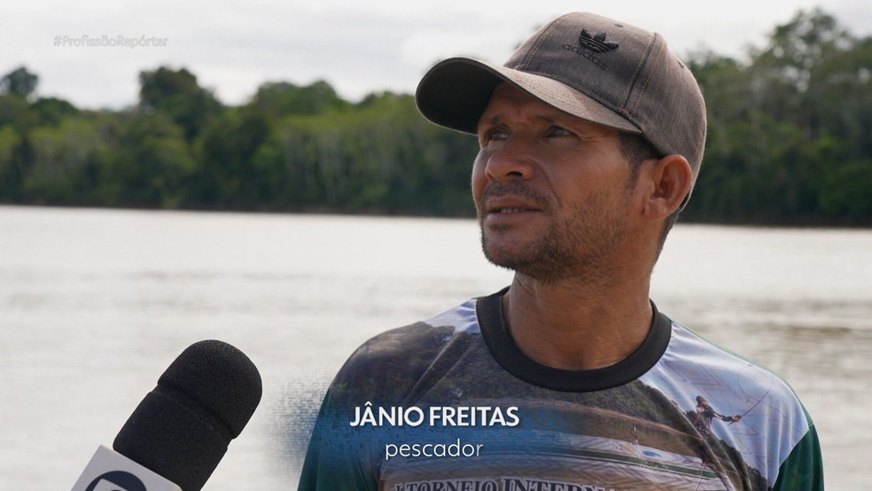 Pescador Jânio Freitas — Foto: Profissão Repórter
