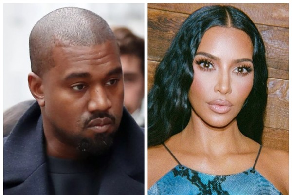 O rapper Kanye West e a socialite Kim Kardashian (Foto: Instagram)