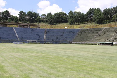 Estádio Mário Helênio; Juiz de Fora; Tupi-MG (Foto: Rafael Farias)