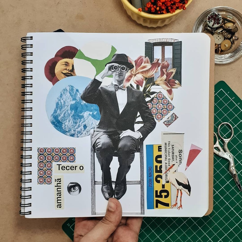 Artista Potiguar Oferece Minicurso Online E Gratuito De Colagem De Imagens Rio Grande Do Norte G1