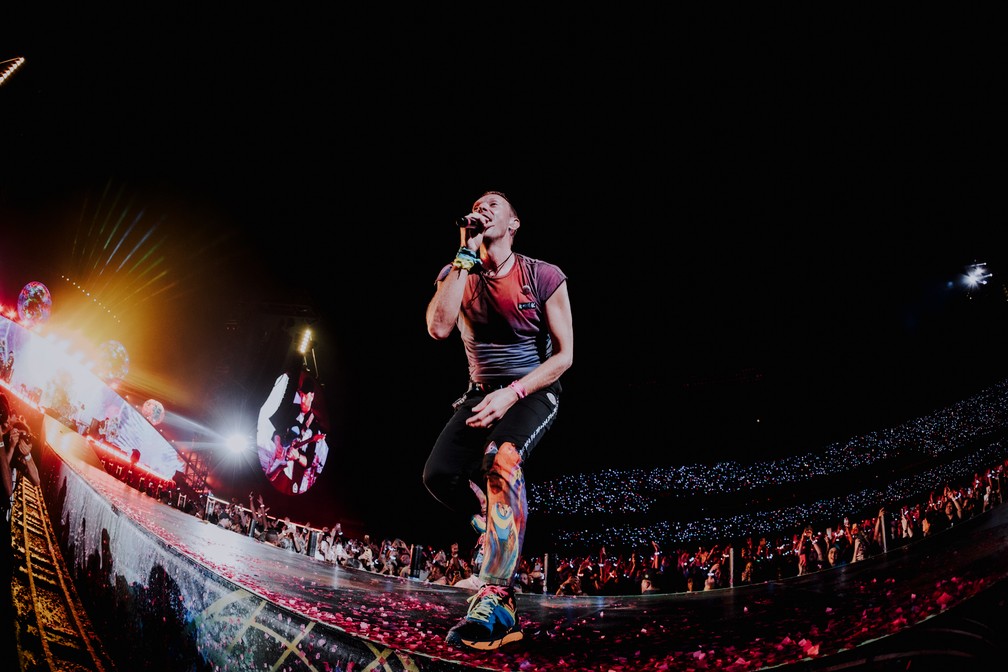 Coldplay em S&atilde;o Paulo &mdash; Foto: Divulga&ccedil;&atilde;o / Iris Alves
