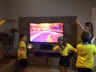 Família de Vitória prepara festa para ver a abertura da Olimpíada