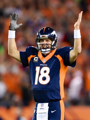 Peyton Manning touchdown 508 - Broncos x 49ers NFL (Foto: Reuters)