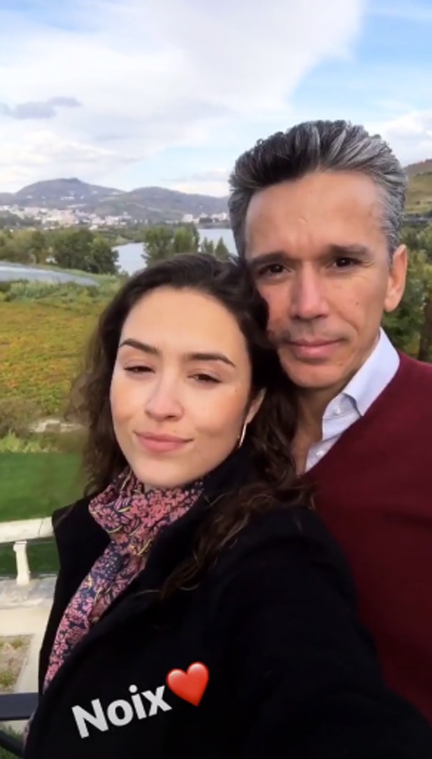 Amanda Richter e Felipe Carreras (Foto: Reprodução/Instagram)