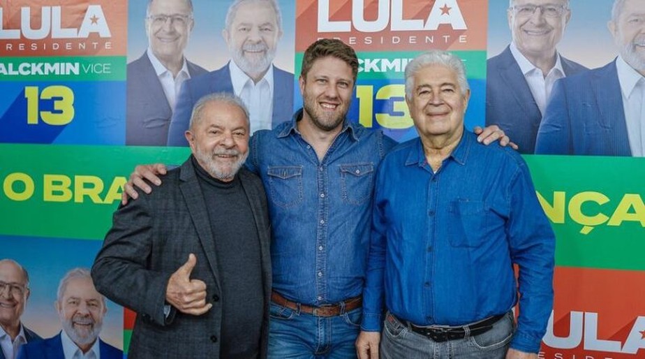 Lula, Roberto Requião Filho e Roberto Requião