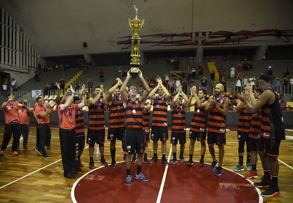 Flamengo foi campeão estadual de basquete por WO na última temporada (Foto: André Durão)