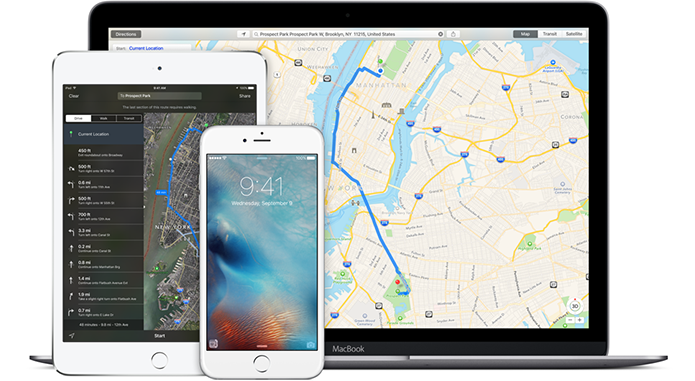 Apple Maps ainda não chega perto do Google Maps (Foto: Divulgação)