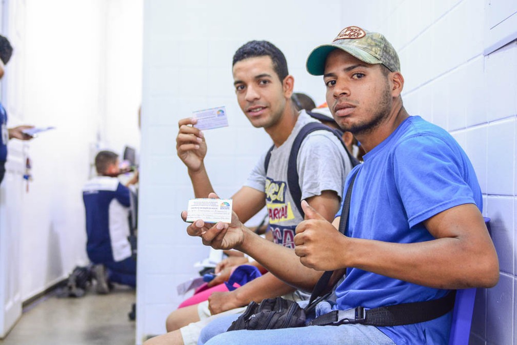 Venezuelanos foram imunizados contra febre amarela em Boa Vista, Roraima  (Foto: Divulgação/Prefeitura de Boa Vista)