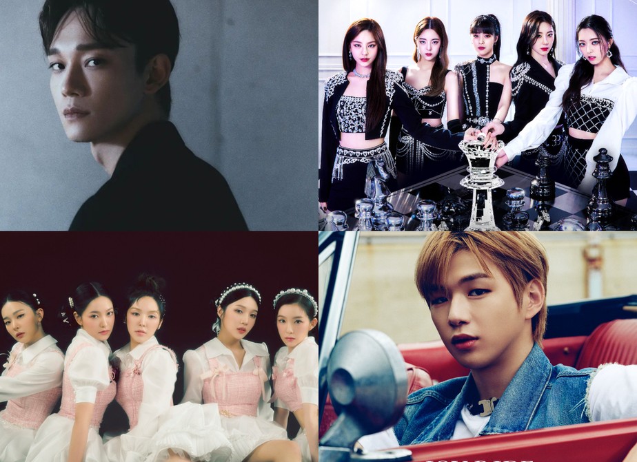 Chen, ITZY, Red Velvet e Kang Daniel fazem comebacks em novembro