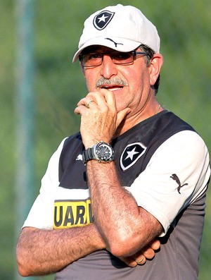 René Simões Treino Botafogo (Foto: Vitor Silva / SSpress)