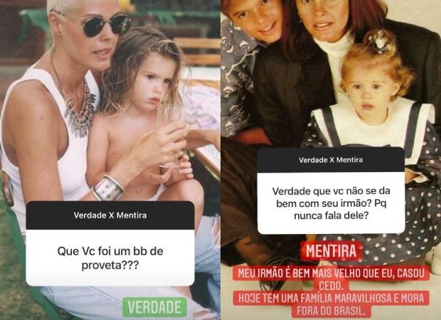 Bárbara Evans responde a perguntas de seus seguidores (Foto: Reprodução/Instagram)