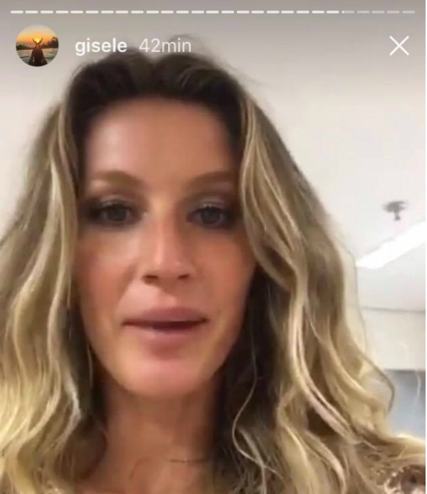 Gisele fala sobre sua participação nos Jogos após desfilar (Foto: Reprodução/Instagram)
