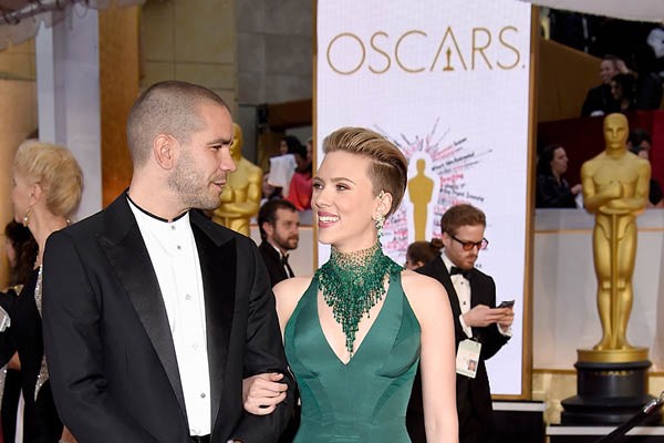 Scarlett Johansson e Romain Dauriac (Foto: Getty Images)