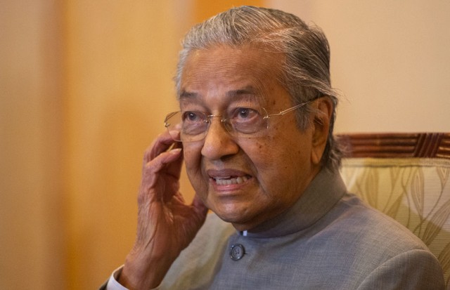 Former Prime Minister Mahathir Mohamad during a press conference in Putrajaya, Malaysia, 03 September 2020. Mahathir who 95 year-old politician speaks on his newly launched political party to contest for upcoming elections against rivals who seized power  (Foto: NurPhoto via Getty Images)