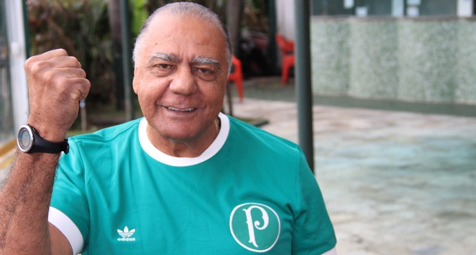 Palmeiras centenário - César Maluco (Foto: Sergio Gandolphi)
