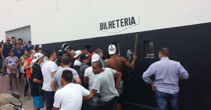 Torcida do Corinthians, venda de ingressos (Foto: Heitor Esmeriz)