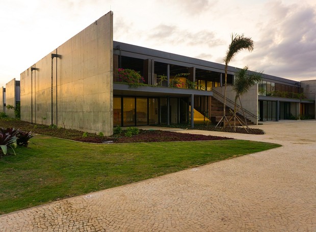 A maior parte do terreno do Museu do Pontal é ocupada por vegetação, com a presença de 73 espécies nativas brasileiras (Foto: Museu do Pontal / Divulgação)